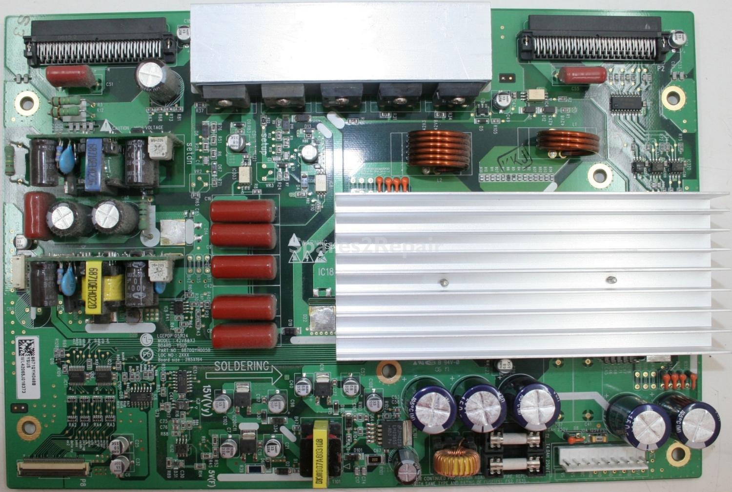 LG 42PC3DVA - YSUS - 6871QYH048B - 6870QYH005B - 42V8&X3 YSUS - PDP 051124
