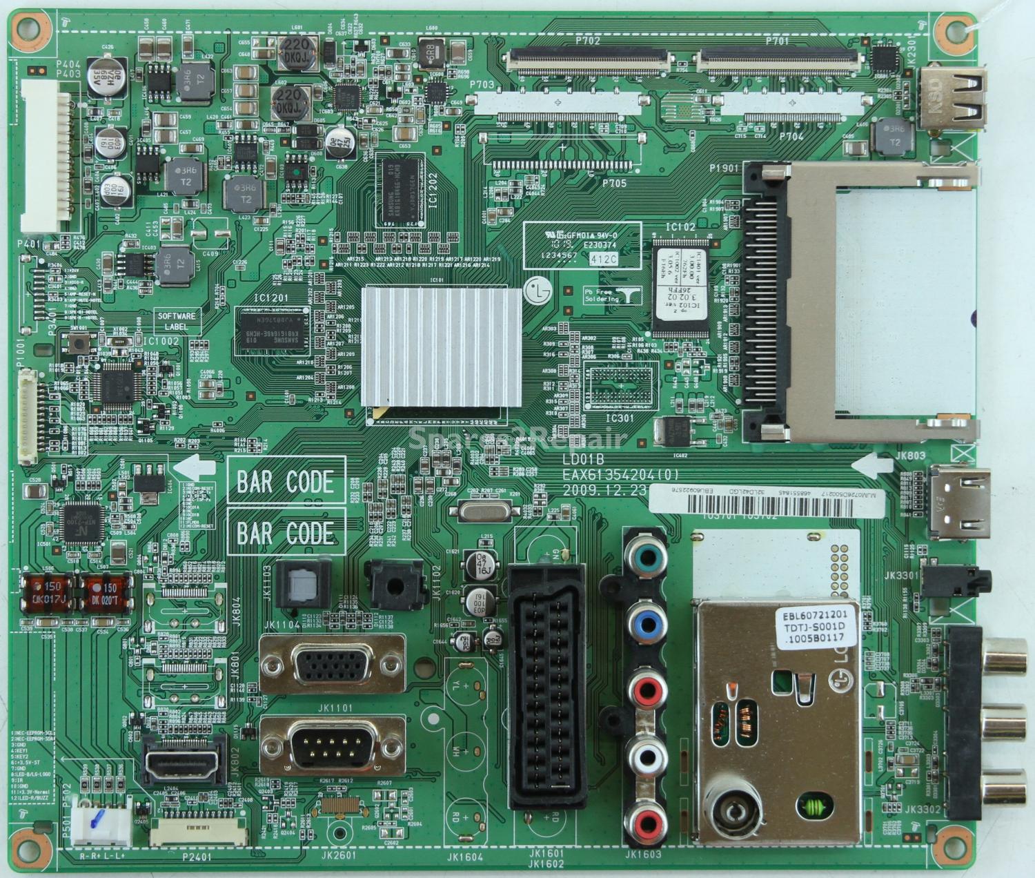 LG 32LD420 - Main AV - EAX61354204(0) - EBU60922576 - LD01B