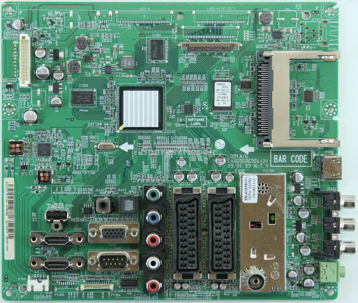 LG 32LH3000 - Main AV - EAX60686904 (2) - EBU60710853