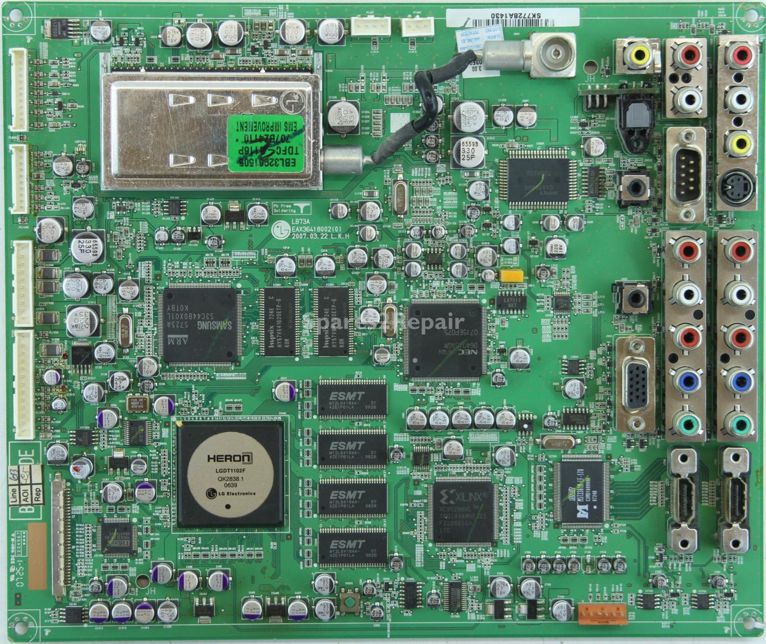 LG 37 Inch - Main AV - EAX36418002(0) - LB73A