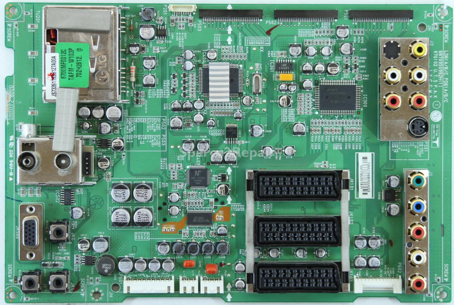 LG 42LB1DB-EC - Main AV - 68709S0992H(1) - 070102 - 68719SB409A - LD61A/B/C PD61A/B/C