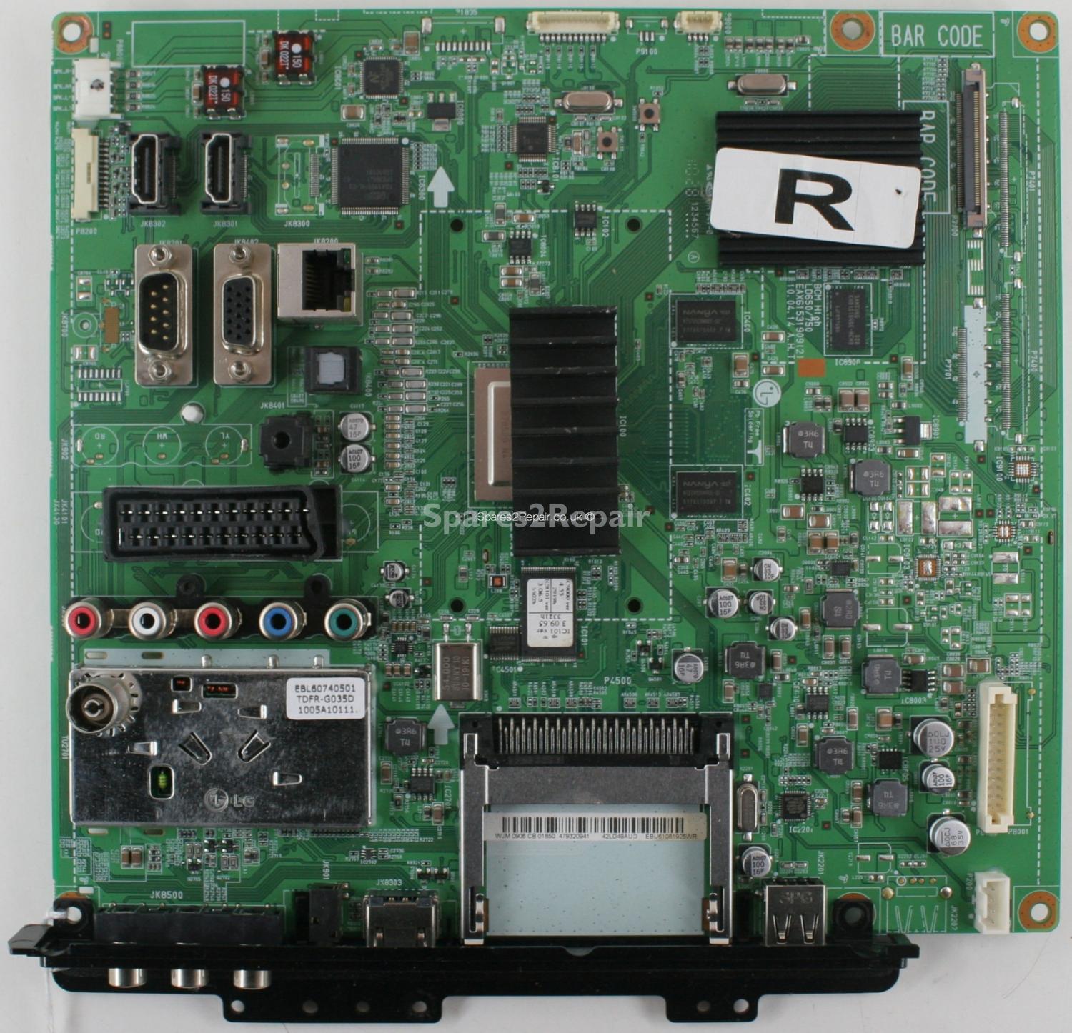 LG 42LD490 - Main AV - EAX61531909 (2) - EBU61081925