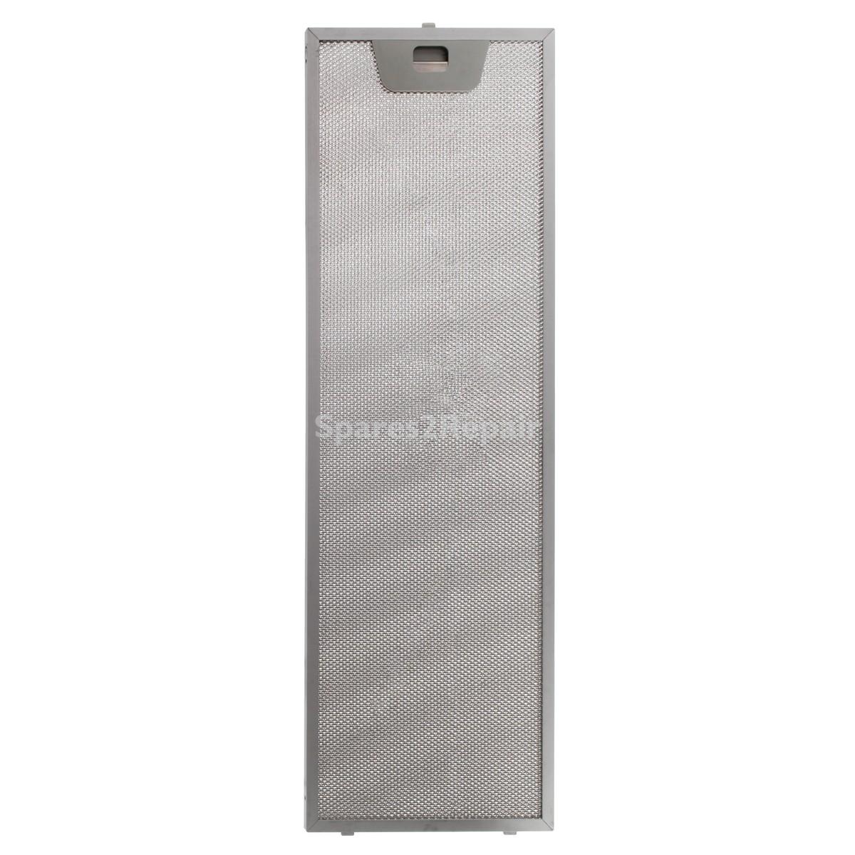 Universal Wire Mesh Cooker Hood Filter, Handle Side Length 166mm, Plain Side Length 515mm, fits Beko,DHI, DFO, LI2 Type Cooker BSH