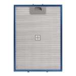 Universal Wire Mesh Cooker Hood Filter, Handle Side Length 270mm, Plain Side Length 370mm, fits Teka