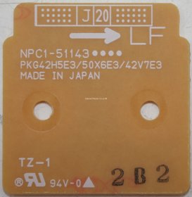 NEC PX50XR5G - Connector - PKG50X6E3 - NPC1-51143