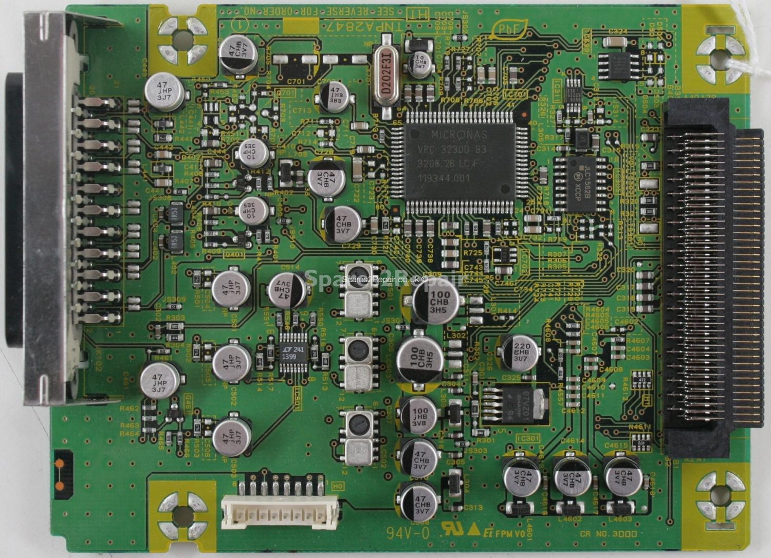 Panasonic TH-42PWD6 - Scart AV - TNPA2847
