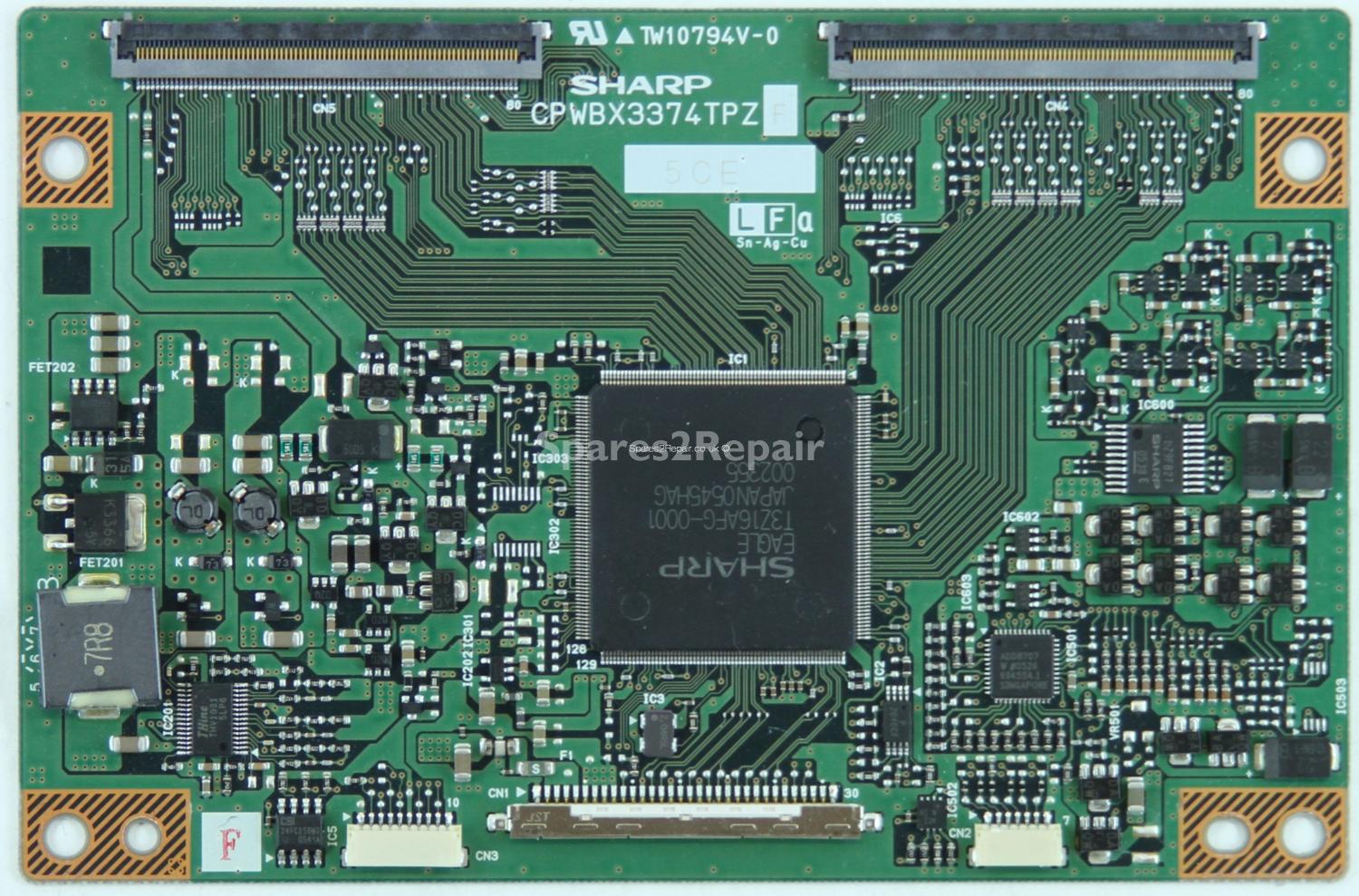 Panasonic TX-26LXD500 - T-Con - CPWBX3374TPZ F 50E