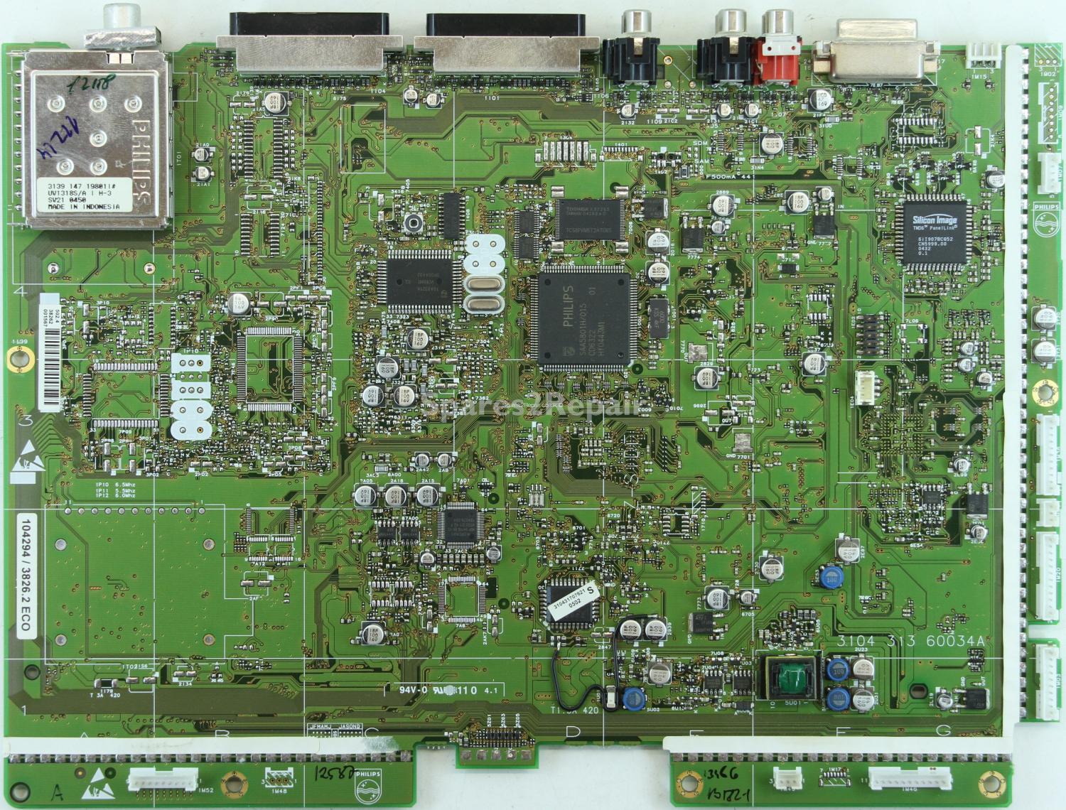 Philips 32PF9976/12 - Main AV - 3104 313 60034A - 3104 303 38944A
