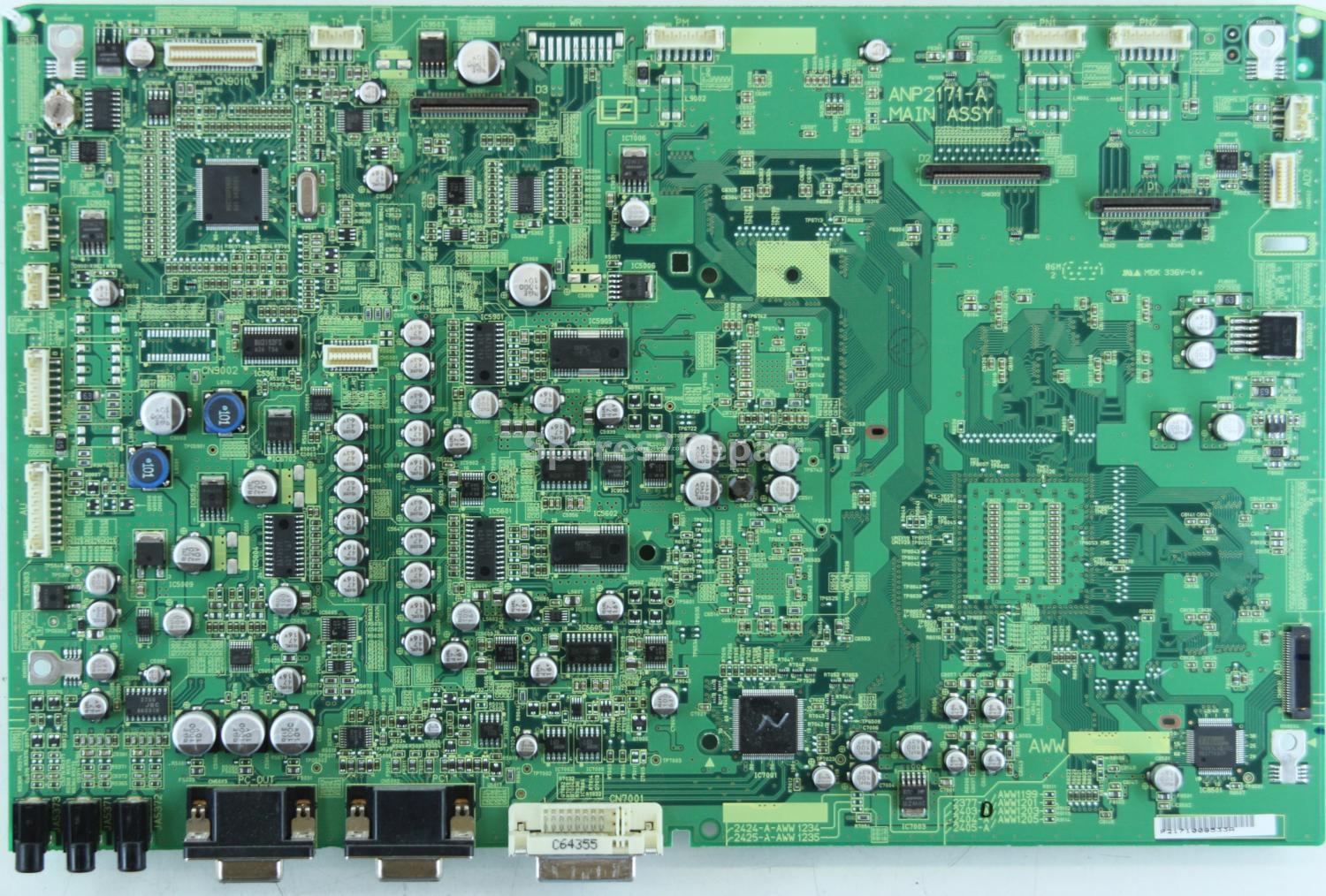 Pioneer PDP-50MXE20 - AV - ANP2171-A