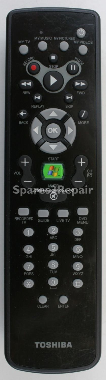 Toshiba RC6 IR G83C0005X110 Remote Control (Original)