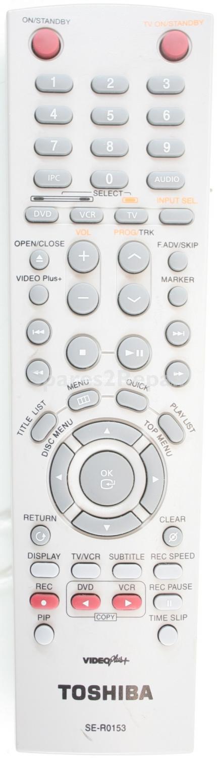 Toshiba SER0153 SE-R0153 Remote Control (Original)