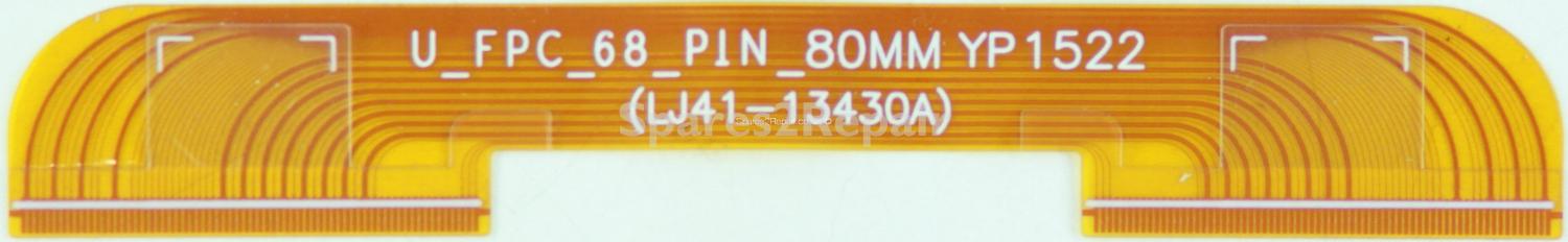 Samsung UE48J6300AK - LED Backlight Cable - LJ41-16430A - YP1522 - U_FPC_68_PIN_80MM