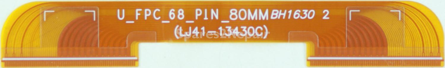 Samsung UE49K6300AK - LED Backlight Cable - LJ41-13430C - U_FPC_68_PIN_80MM - BH1630 2