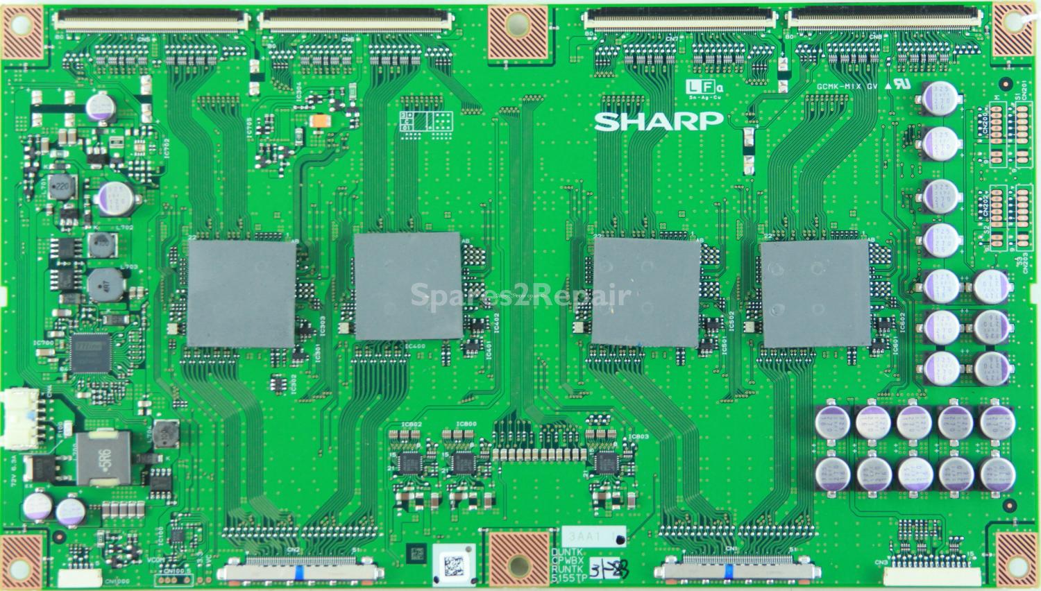 Sharp PN-K321H - T-Con - DUNTK5155TP - CPWBX5155TP - RUNTK5155TP