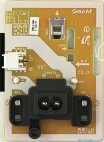 Samsung UE40NU7120K - AC Connector Board - BN96-47048A - REV0.5 - INLET_SUB