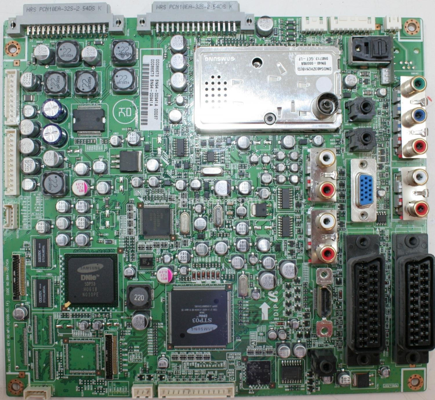Samsung PS-42C7HD - Main AV - BN41-00745A - BN94-00941A - MUSTANG REV NO MP1.0
