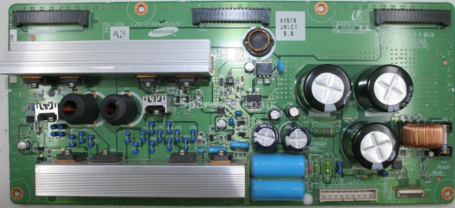 Samsung PS-42S5SD - XSUS - LJ92-01029A A3 - LJ41-02246A - R1.9 - 42SD S4.0 X-MAIN