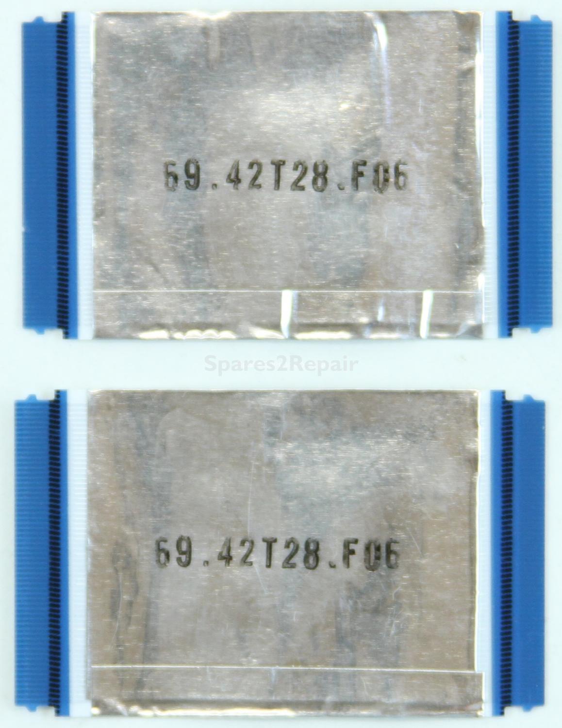 Samsung UE42F5500AK - Screen Ribbon Cable Set - 69.42T28.F06