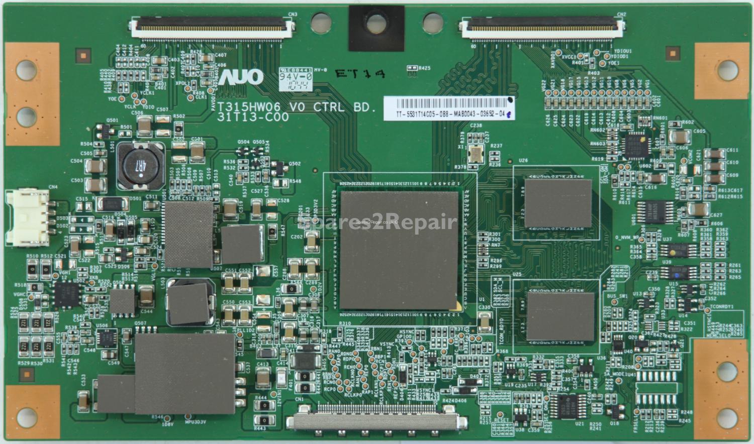 Sony KDL-32EX713 - T-Con - 55.31T14.C05 - T315HW06 V0 CTRL BD - 31T13-C00