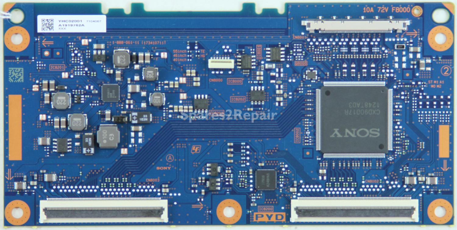 Sony KDL-55W905A - T-Con - 1-888-061-11 (173410711) - YHC02001 - A1919762A