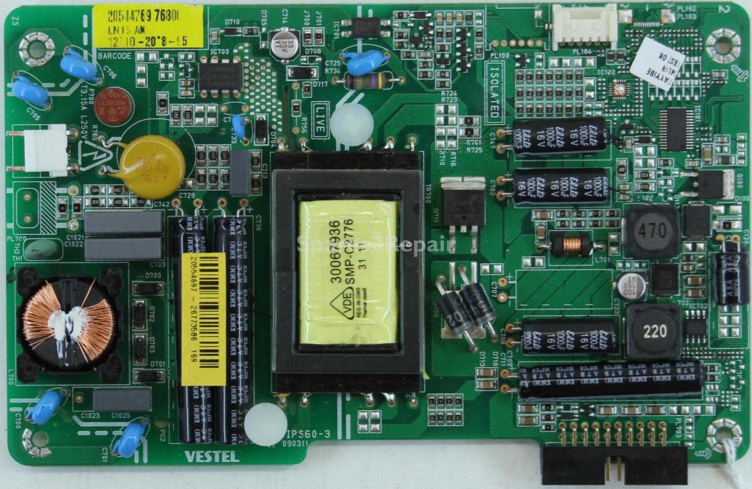 Technika 22-880 - PSU - 20554697 - 17IPS60-3 V1 - 090311