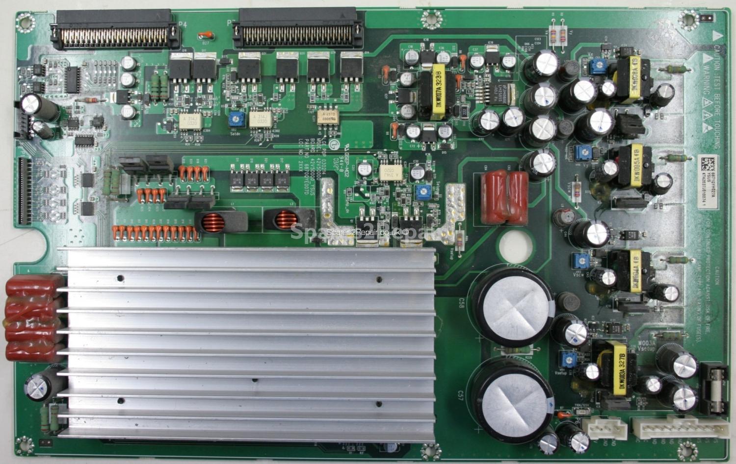 Toshiba 42WP36P - 42V50000_YSUS - 6870QYE007D - PDP 030214